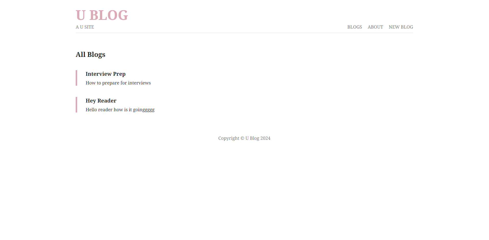 U blog ss